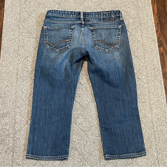 Big Star Jeans Womens 28 Blue Evan Skinny Capri Denim Cropped USA Stretch - Picture 9 of 12